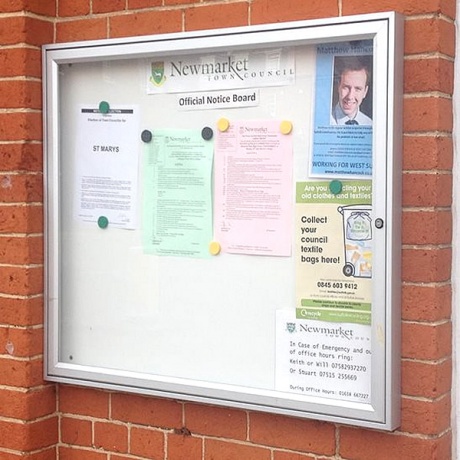 Cyclone External Magnetic Noticeboard